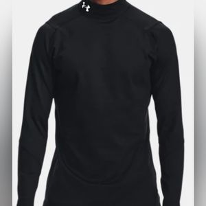 Under Armour Cold weather compression shirt, Men's Large, black